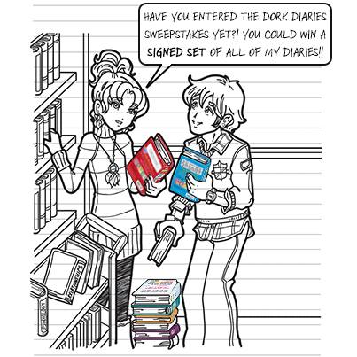 Dork Diaries Coloring Pages Nikki - Dork diaries coloring pages onlin...